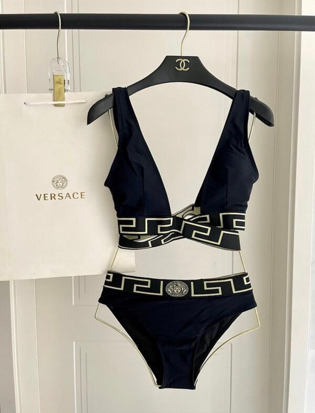 Maillot de bain:VERSACE