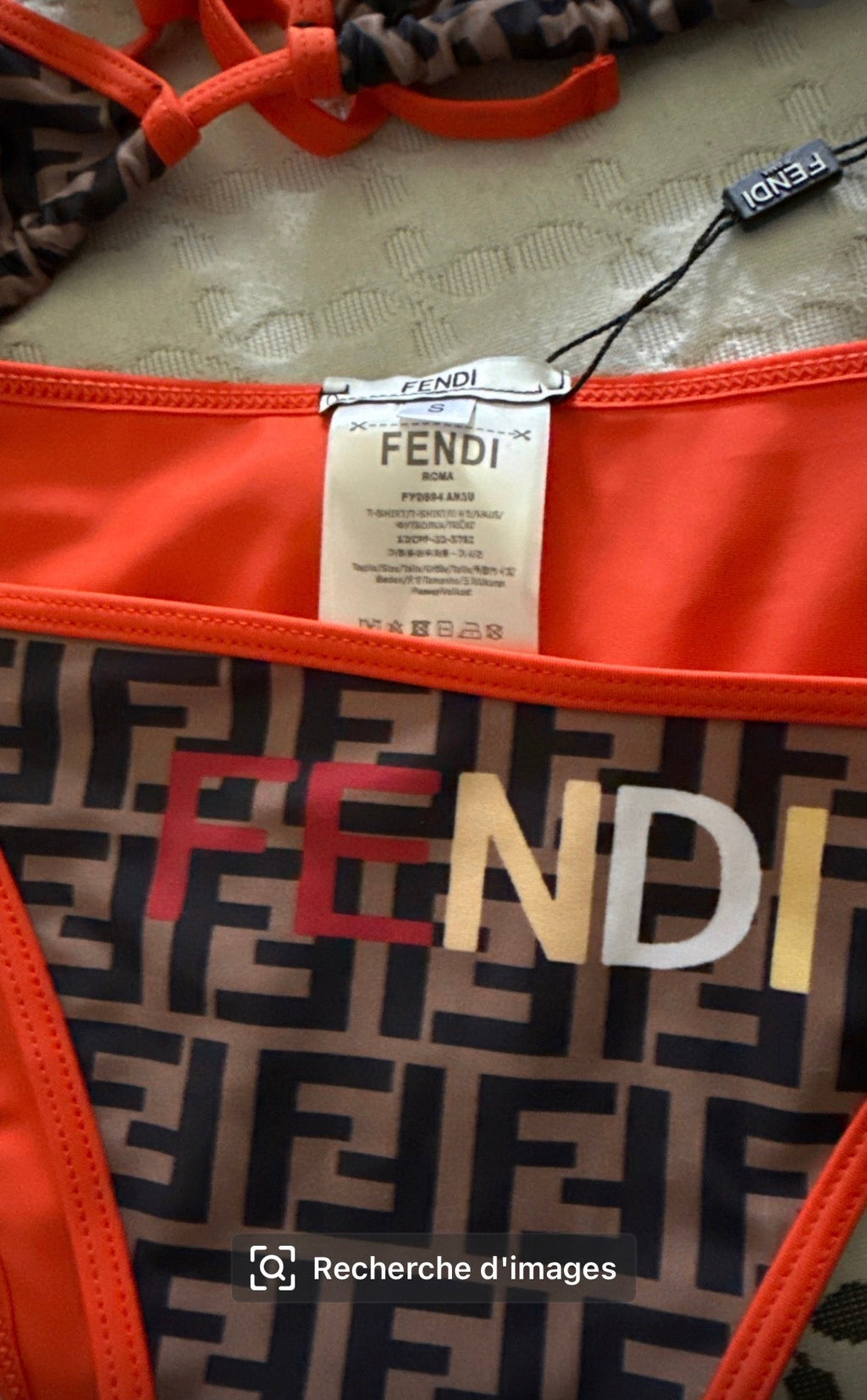 Maillot de bain:FENDI