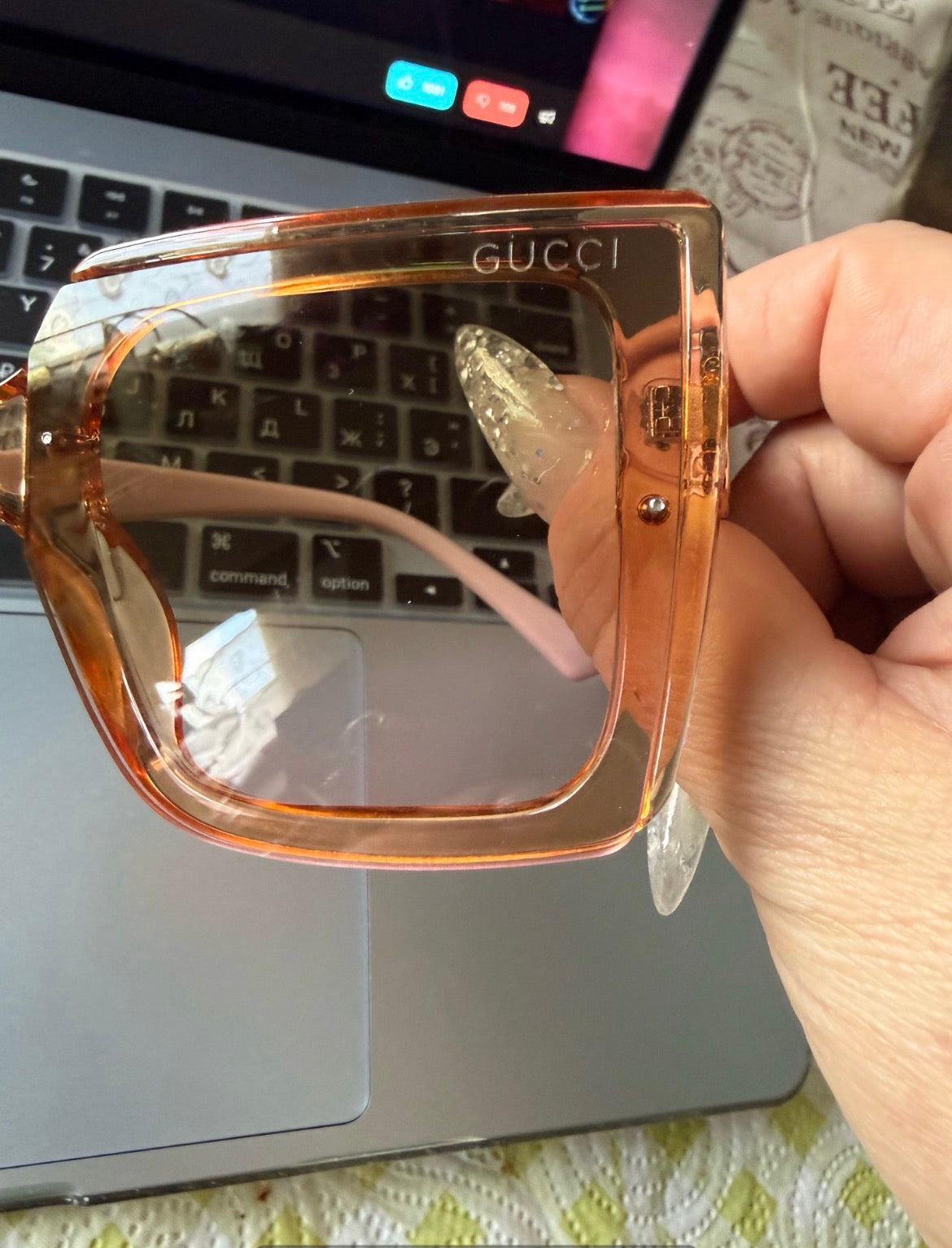 Lunette de soleil femme :GUCCI