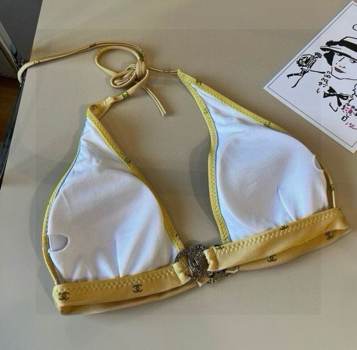 Maillot de bain :CHANEL
