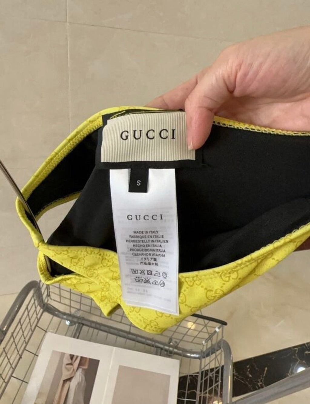 Maillot de bain :GUCCI