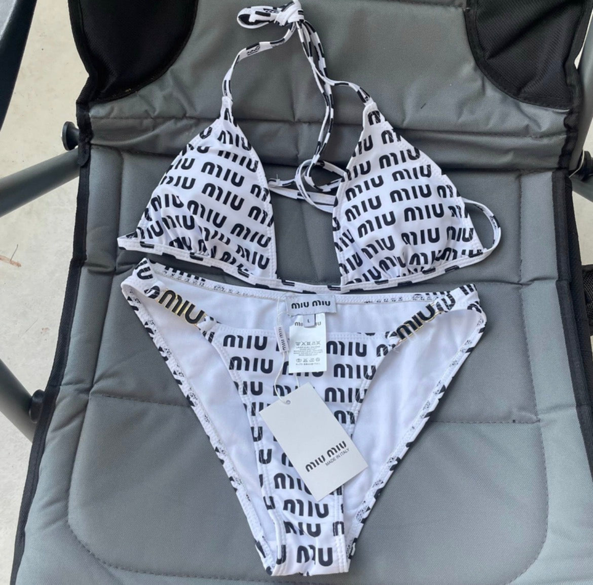 Maillot de bain:MIU MIU