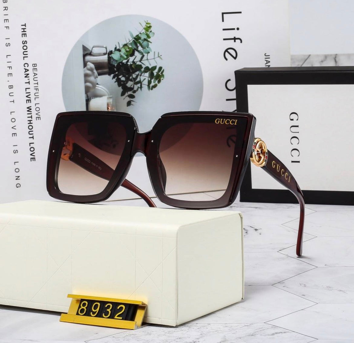 Lunette de soleil femme :GUCCI