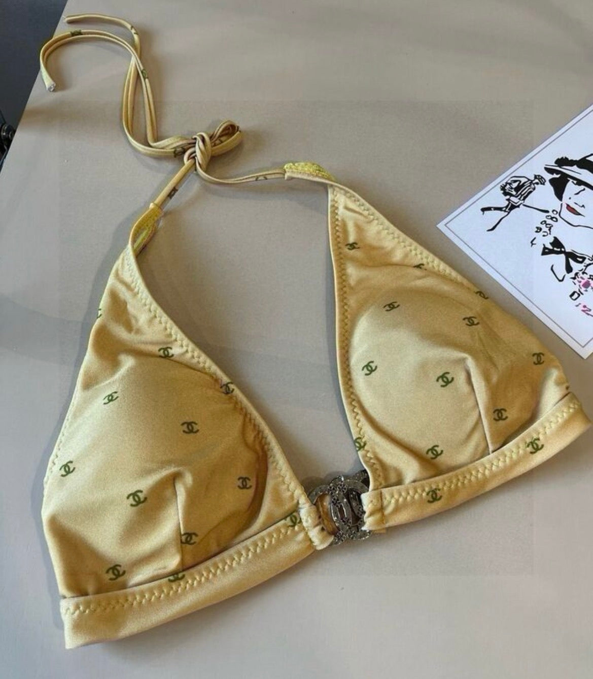 Maillot de bain :CHANEL