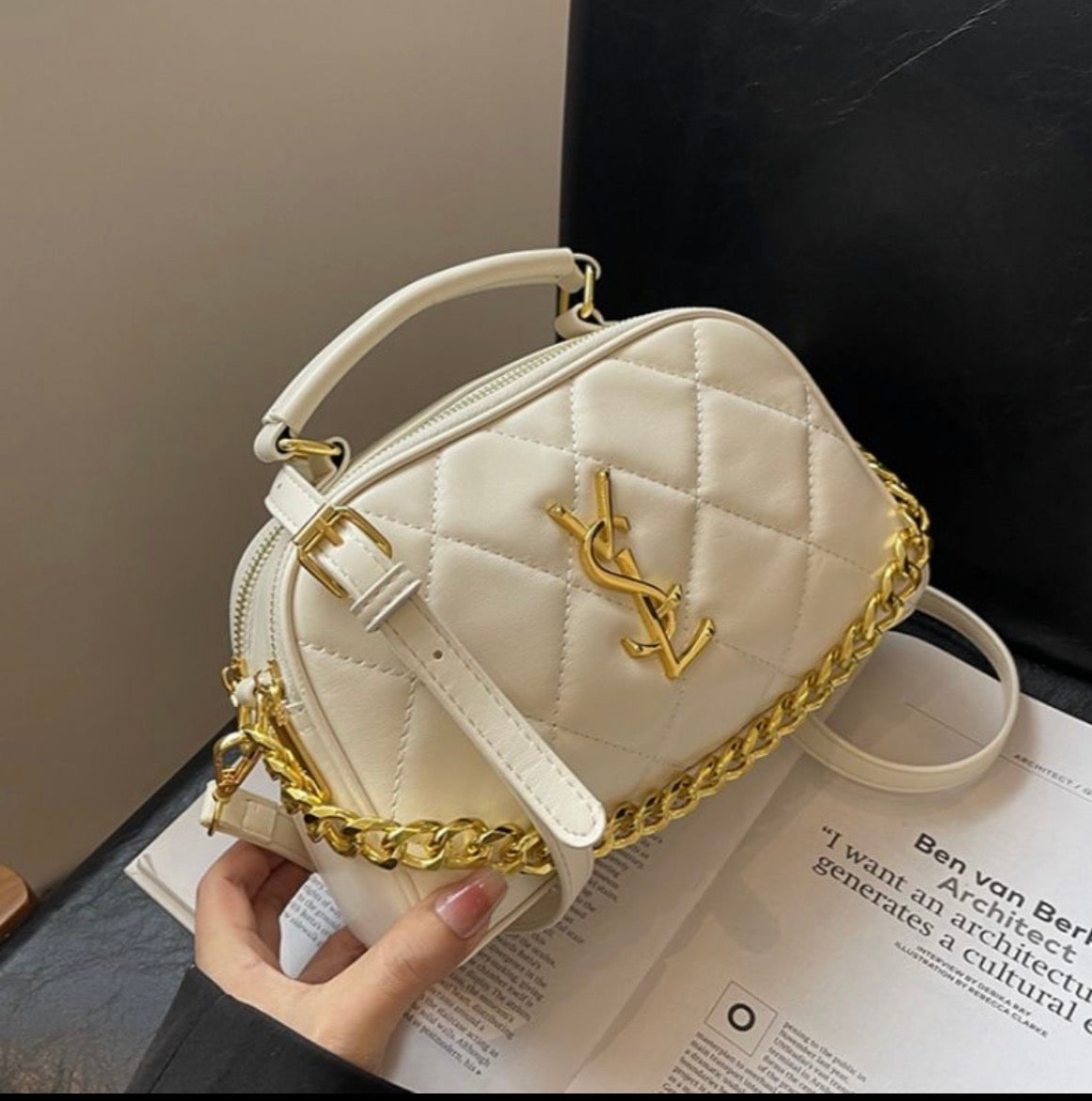 Sac a main YVE SAINT LAURENT