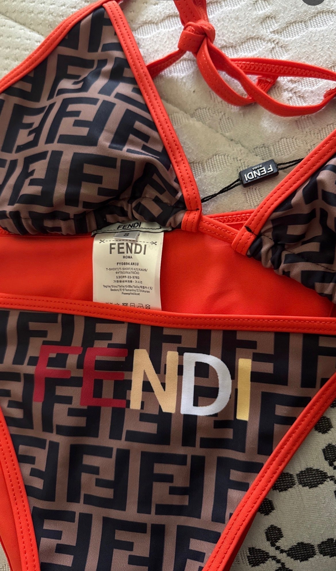 Maillot de bain:FENDI