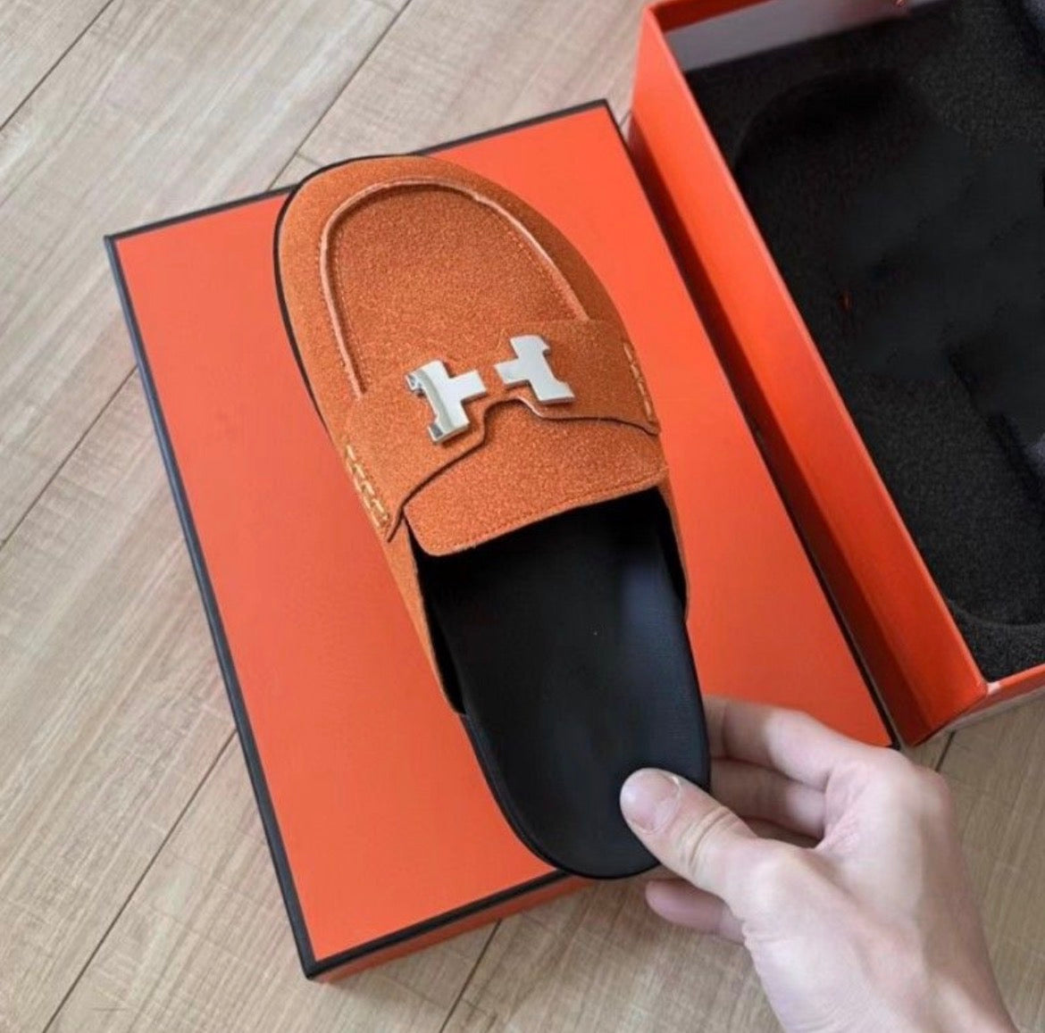 Pantoufles HERMÈS