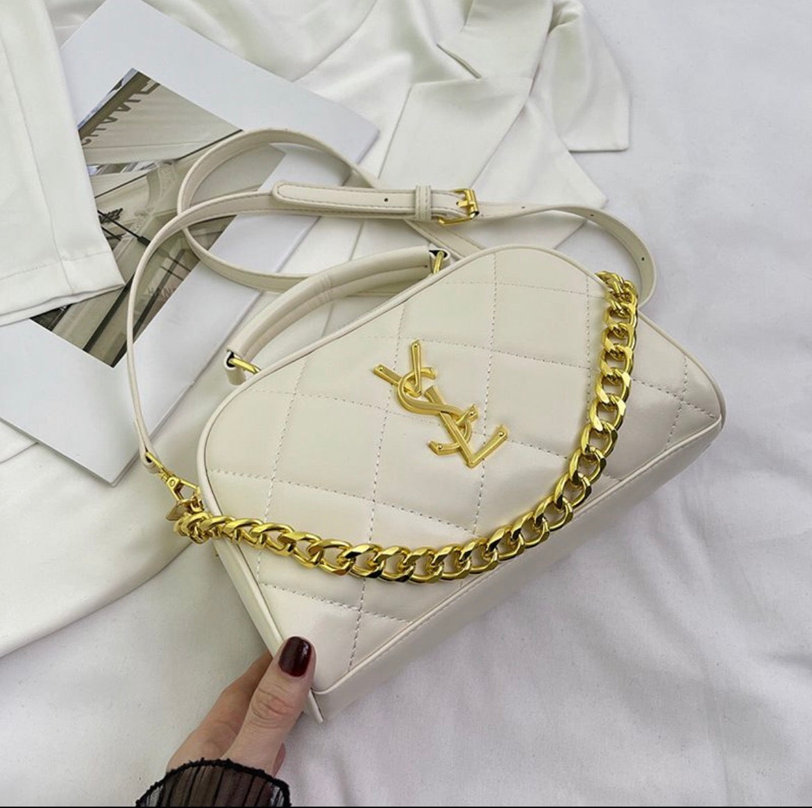 Sac a main YVE SAINT LAURENT