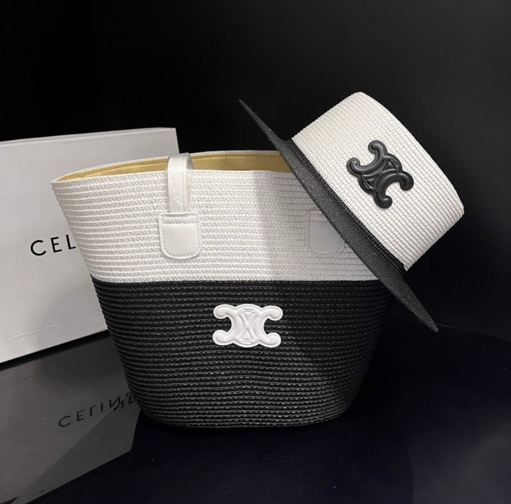 sac à main  et chapeau CÉLINE